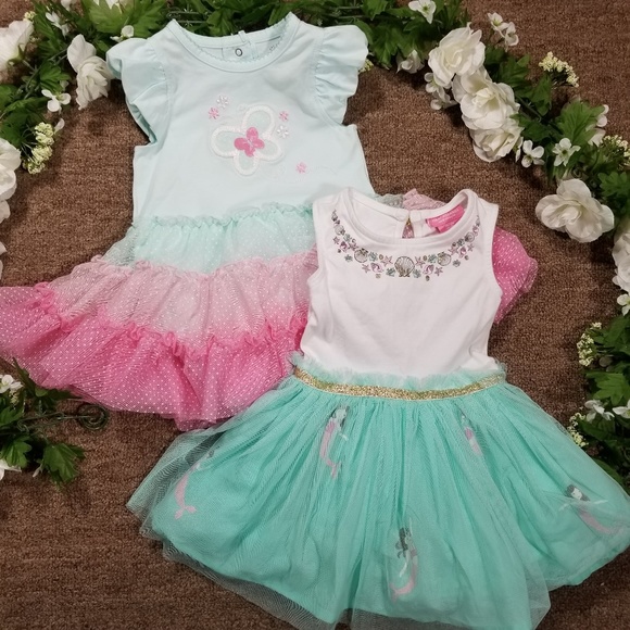 Other - 12-18m Summer tutu butterfly/mermaid dress bundle